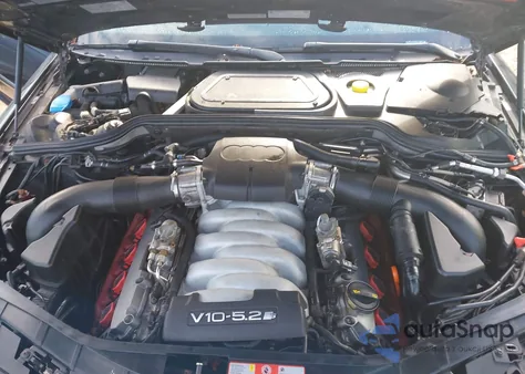 2007 Audi S8 5.2 z USA, uszkodzony, nr VIN WAUPN44E87N010864